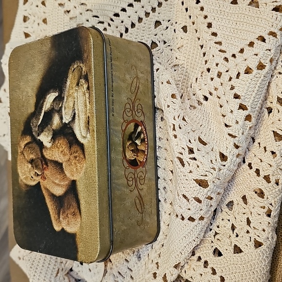 Jim Daly, My Best Friends Tin Box with Teddy Bear and Rabbit Design - Picture 1 of 10
